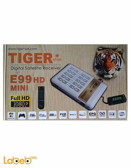 Tiger receiver E99 HD MINI - Full HD - 1080P - white - USB