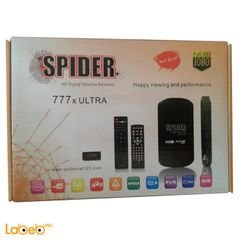 spider 777xULTRA receiver - USB - HDMI - 5000 channel - black