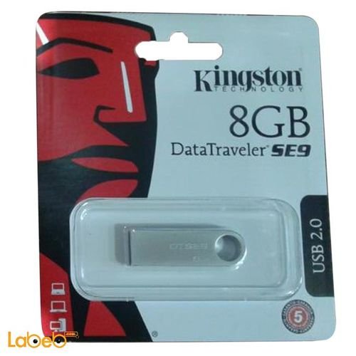 Kingston Digital DataTraveler DTSE9 - 8GB - USB 2.0 - Flash Drive