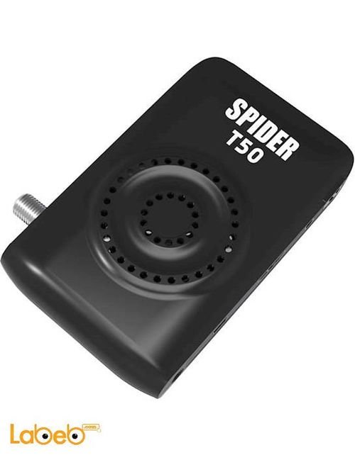 Spider T50 receiver - 4000 Channels - 1080p - USB - HDMI