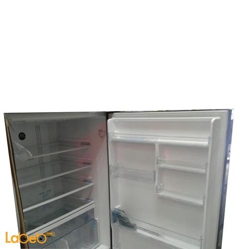 Hitachi Top Mount Refrigerator - 28CFT - 550L - Black - R-VG660PUK3