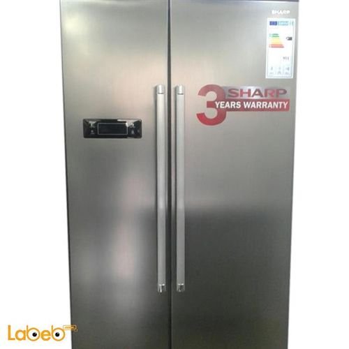Sharp Side by side Door Refrigerator - 26F - 345L - SJ X640 HS3