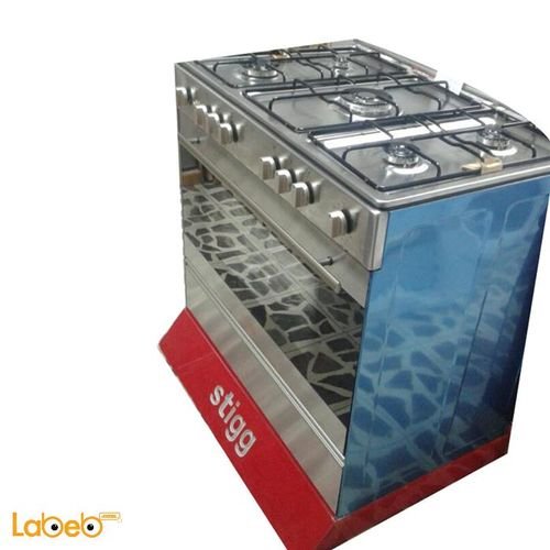 Stigg Cooker - 114L - 5 Burners - Stainless Steel - sg g9558 ad