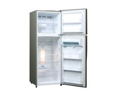 LG Top Mount Refrigerator - 22 CFT - 393l - steel - GLB-522