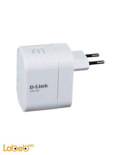 راوتر  Dlink - سرعة 100 ميجابايت بالثانية - USB - ابيض - dir-505