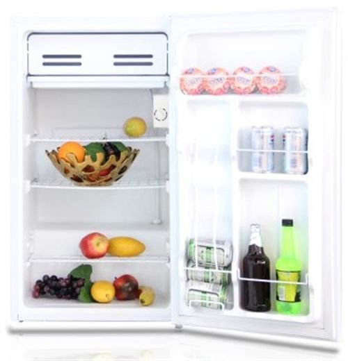 Midea mini bar refrigerator - 6.6 Cft - 93L - white - HS-121LN