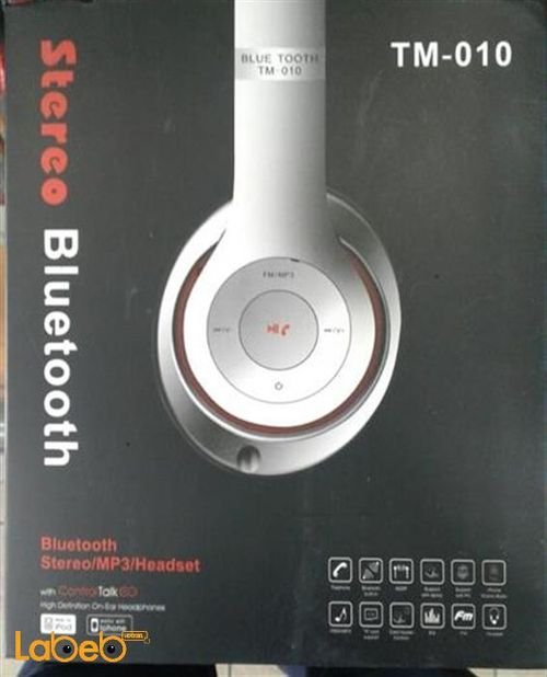 Beats Headphone Buletooth Stereo - white color - TM-010 model