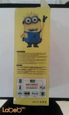 minions Character Power Bank - 6000mAh - yellow