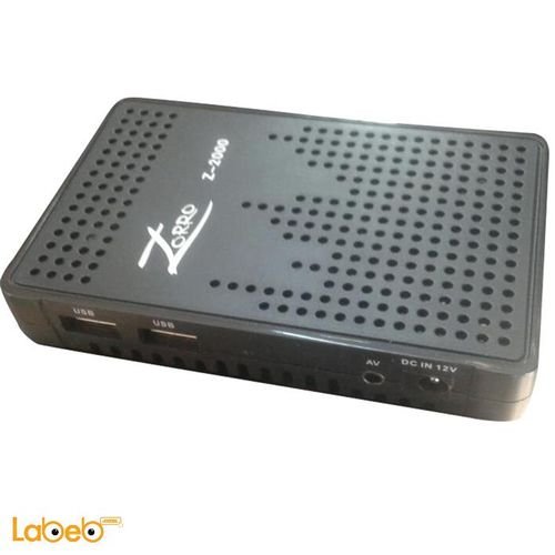 Zorro z-2000 - full HD Digital satellite reseiver - black color