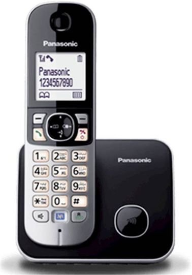 هاتف لاسلكي باناسونيك - شاشة LCD 1.8 انش - موديل KX-TG6811