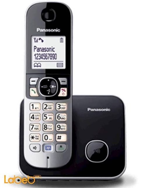 هاتف لاسلكي باناسونيك - شاشة LCD 1.8 انش - موديل KX-TG6811