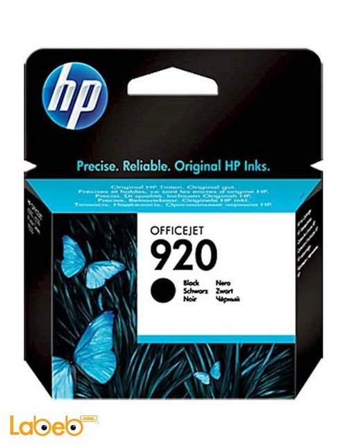 HP Officejet Ink Cartridge 920 - black color - model CD971AE