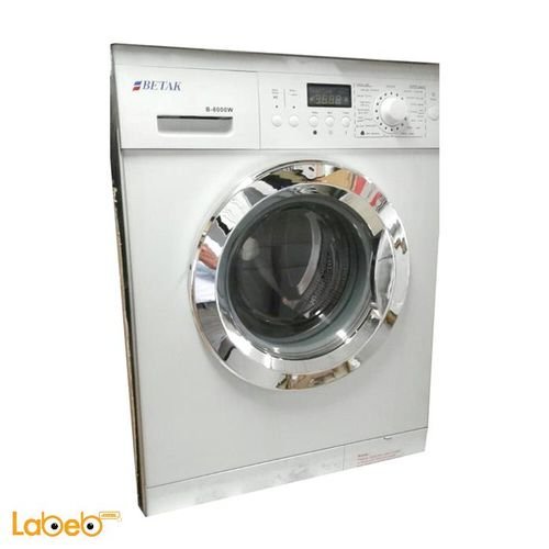 Betak washing machine - 7Kg - 1000RPM - White - B-8000W