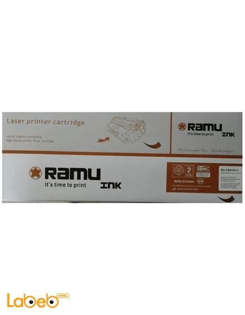 Ramu Ink Laser Printer Cartridge - black color - RA-CB435A U