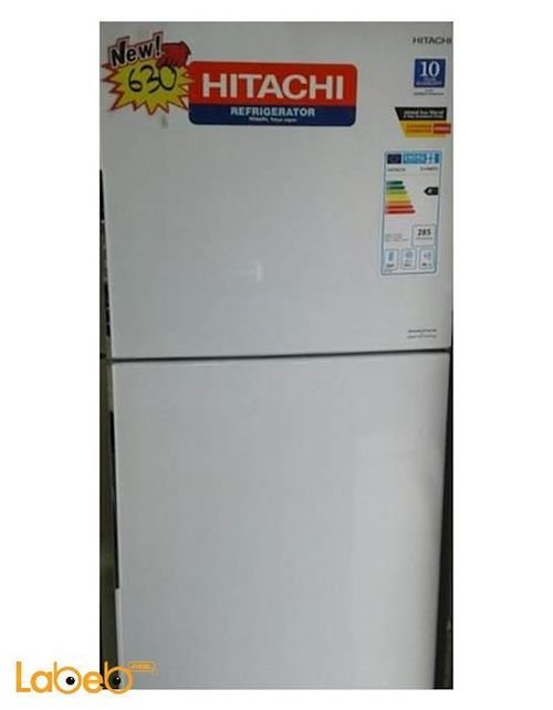 Hitachi Refrigerator top freezer - 365L - White - R-V440PJ3 model