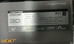 لابتوب ايسر - انتل آي 5 - 15.6 انش - 4GB رام - Acer 5745DG-6681