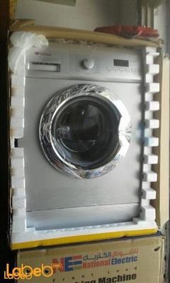 National Electric Washing Machine - 8Kg - 1200rpm - 8G1283SM6