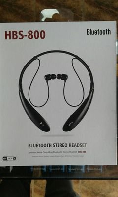 LG tone + headset - bluetooth 3.0 - black color - HBS-800