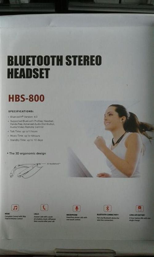 LG tone + headset - bluetooth 3.0 - black color - HBS-800