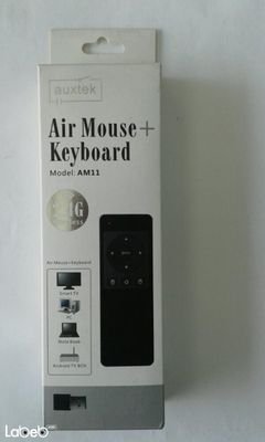 Auxtek Air Mouse and Keyboard - 2.4GHz - Black - AM11