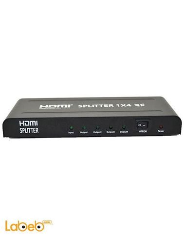 سويتش HDMI - فل HD 1080P - 3D - مدخلين - 4 مخارج - HDSP0043
