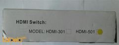 HDMI 4.1 Switch - Full HD 1080P - 3D - 650mA - HDMI-501