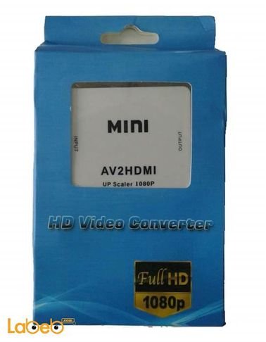 محول فيديو - من RCA الى HDMI - فل اتش دي - Av2HDMzi