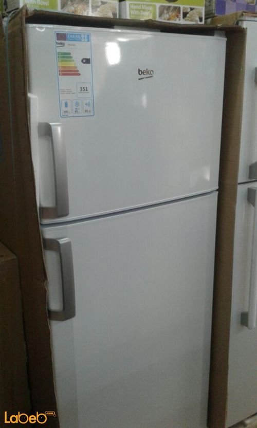 Beko Refrigerator top freezer - 380L - 20CFT - White - DN147120