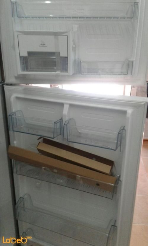National Electric Refrigerator top freezer - 430L - White - 566fm5
