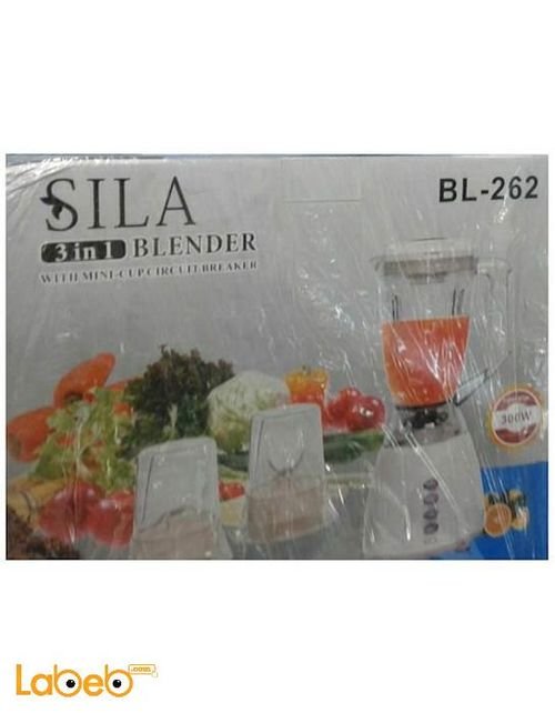 Sila 3 in 1 blender - 300W - 1.5L - white - BL-262