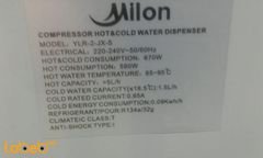 milon water dispenser - 2 taps - Grey with flowers - YLR-2-JX-5