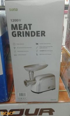 Sona meat grinder - 1200W - white - SMG-6120