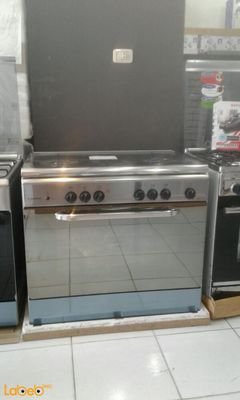 ARISTON free standing oven - 5 burner 90x60cm - stainless - 010n25