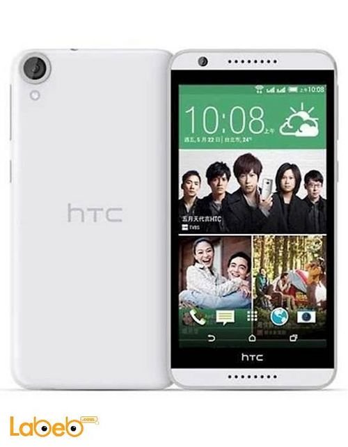 موبايل HTC ديزاير 820G بلس - دوال سيم - 16 جيجابايت - أبيض - +820G