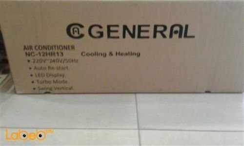 General Split air conditioner - 1 Ton - white - NC-12HR13
