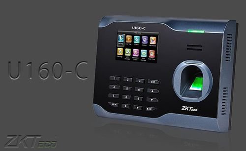 جهاز بصمة أصبع زكتيكو - 3000 بصمة - اسود - ZKTECO U160-C