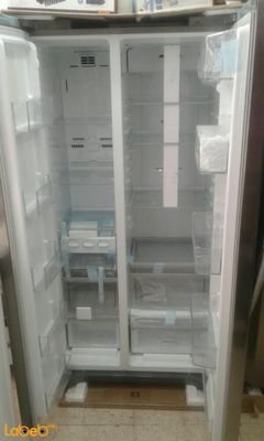 LG side by side Refrigerator - 21CFT - 528L - steel - GCB-217AXL