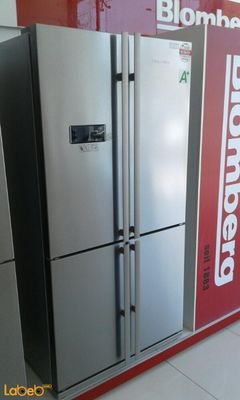 +Blomberg side by side refrigerator - 540L - Silver - KQD 1250 XA