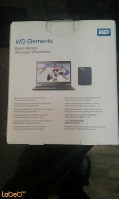 WD Elements Portable Hard Drive - USB 3.0 - 500GB - WDBUZG5000ABK