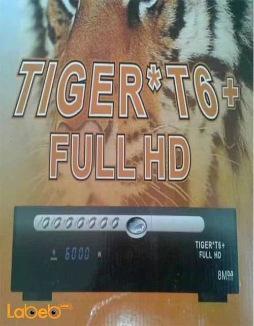 رسيفر تايجر T6 + - كامل الوضوح HD 1080P - واي فاي - USB
