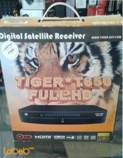 رسيفر تايجر T650 - كامل الوضوح HD 1080P - واي فاي - USB