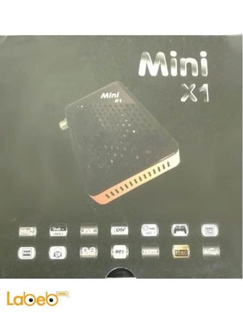 رسيفر ميني اكس 1 - فل اتش دي - 8000 قناة - موديل Mini-X1