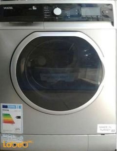 vestel washing machine - 9KG - 1200rpm - silver - ARAMIDES 1290 SL