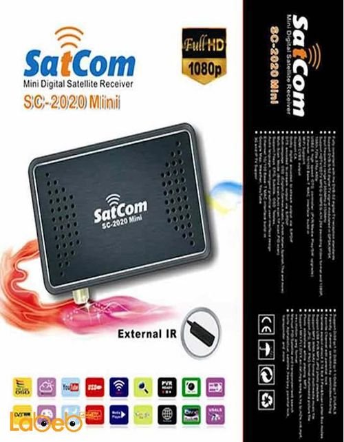 Sat com mini Full HD Receiver - 5000 chanels - SC-2020 Mini