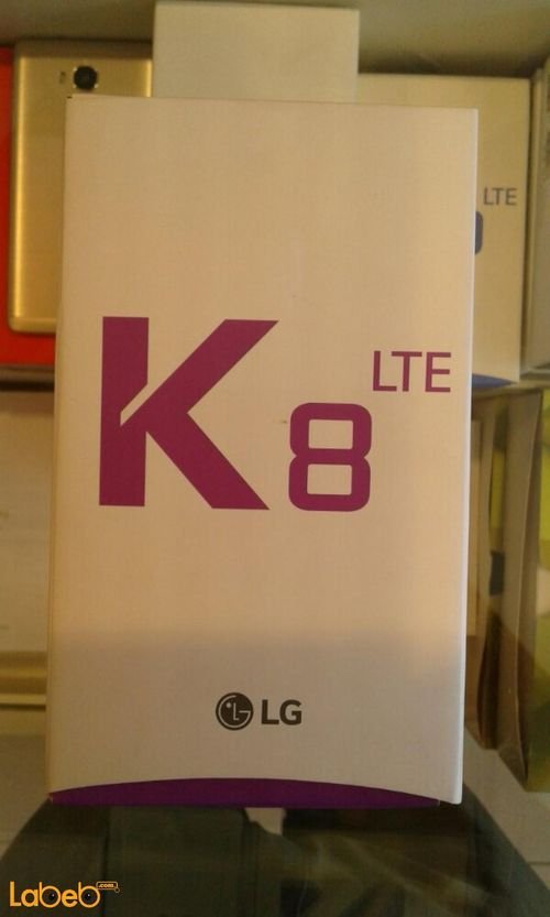 موبايل ال جي K8 LTE - ذاكرة 8 جيجابايت - لون أسود وذهبي - K8 LTE