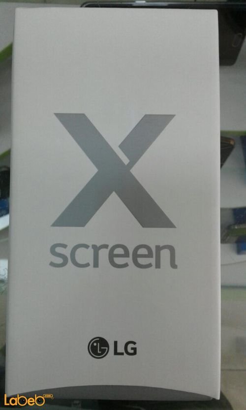 موبايل ال جي اكس سكرين - 16 جيجابايت - ابيض - LG X Screen K500