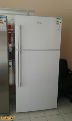 Beko Refrigerator top freezer - 565L - White color - DN168120