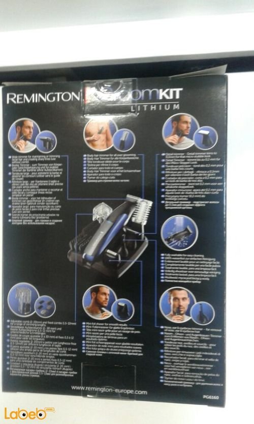 Remington Groom Kit Lithium - 5 combs - PG6160