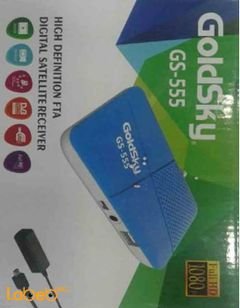Gold sky receiver GS-555 - full HD - 4000 channel - USB