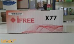 iFree X77 receiver - 2500 channels memory - Black - ifree X77